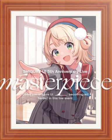 SHIGURE UI 5th Anniversary Live “masterpiece” Blu-ray  //  しぐれうい